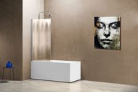 Товар: Шторка на ванну Vincea VSB-11800CH 80x140 профиль Хром стекло шиншилла - фото 2 Шторка на ванну Vincea VSB-11800CH 80x140 профиль Хром стекло шиншилла — фото 2, Шторки для ванной распашные