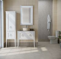 Товар: Зеркало Kerama Marazzi Plaza Classic 65 PL.C.mi.65\WHT с подсветкой Белое матовое с бесконтактным выключателем - фото 3 Зеркало Kerama Marazzi Plaza Classic 65 PL.C.mi.65\WHT с подсветкой Белое матовое с бесконтактным выключателем — фото 3, Мебель для ванной