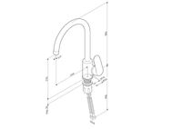 Смеситель для кухни AM.PM Like F8007122 Черный — фото 10, Смесители для кухни