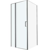 Душевой уголок Berges Urban 90х90 061011 профиль Хром стекло прозрачное — фото 1, Квадратные душевые уголки