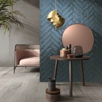 Керамическая плитка ABK Crossroad Brick Blue PF60001342 настенная 7,5х30 см — фото 3, Керамическая плитка