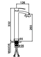 Товар: Смеситель для раковины Frap H803 F10803-2 Сатин - фото 12 Смеситель для раковины Frap H803 F10803-2 Сатин — фото 12, Смесители
