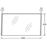 Зеркало Jacob Delafon Sherwood 120 EB1838RU-P13 Состаренный дуб — фото 3, Мебель для ванной