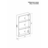 Товар: Зеркальный шкаф Reflection Circle 550х800 R RF2106SR с подсветкой Белый матовый - фото 12 Зеркальный шкаф Reflection Circle 550х800 R RF2106SR с подсветкой Белый матовый — фото 12, Мебель для ванной
