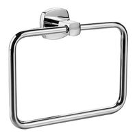 Кольцо для полотенец Milardo Volga VOLSML0M52 Хром — фото 1, Полотенцедержатели