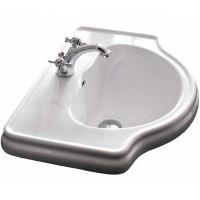 Раковина Kerasan Retro 62 103001*1 Белая — фото 1, Раковины