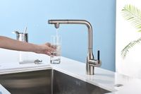 Смеситель для кухни Paulmark Viper Никель арт-Vi213105-NI — фото 10, Смесители для кухни