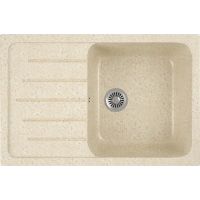Кухонная мойка Domaci Бьелла DMC-76 DMC-76-328 Бежевая — фото 1, Кухонные мойки
