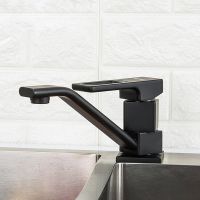 Смеситель для кухни Gappo G17-6 G4517-6 Черный матовый — фото 2, Смесители для кухни