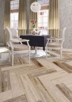 Керамогранит Beryoza Ceramica (Береза керамика) Милтон GP белый 14,8x59,7 см — фото 2, Керамогранит