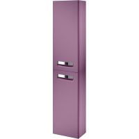 Шкаф пенал Roca The Gap 35 ZRU9302747 L подвесной Фиолетовый — фото 1, Мебель для ванной