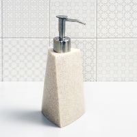 Дозатор для жидкого мыла WasserKRAFT Ohre Бежевый матовый арт-K-37799 — фото 2, Дозаторы