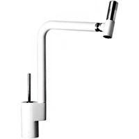 Смеситель для кухни Webert Kitchen 360 TS920302744 Белый матовый Хром — фото 1, Смесители для кухни