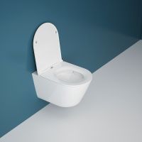 Товар: Унитаз Esbano Clavel-53T ESUPCLAV53TW подвесной с сиденьем Микролифт - фото 7 Унитаз Esbano Clavel-53T ESUPCLAV53TW подвесной с сиденьем Микролифт — фото 7, Подвесные унитазы