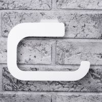 Держатель туалетной бумаги WasserKRAFT Kammel K-8396W Белый матовый — фото 2, Держатели туалетной бумаги