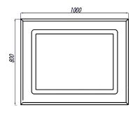 Товар: Зеркало Aquaton Римини 100 1A136902RN010 с подсветкой с сенсорным выключателем с подогревом - фото 7 Зеркало Aquaton Римини 100 1A136902RN010 с подсветкой с сенсорным выключателем с подогревом — фото 7, Мебель для ванной