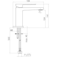 Товар: Смеситель для раковины Webert Pegaso PE830102740 Белый матовый - фото 2 Смеситель для раковины Webert Pegaso PE830102740 Белый матовый — фото 2, Смесители