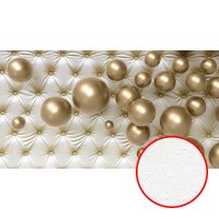 Фреска Ortograf 3D 33212 Фактура бархат FX Флизелин (5*2,7) Серебряный/Золото, Абстракция — фото 1, Фрески