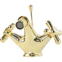 Смеситель для биде Webert Armony AM710102010 Золото — фото 1, Смесители