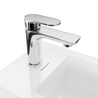 Раковина Kerama Marazzi Lato 50 LA.wb.50 Белая глянцевая — фото 5, Мини-раковины