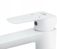 Товар: Смеситель для раковины Kaiser Glory 69211 Белый глянцевый - фото 3 Смеситель для раковины Kaiser Glory 69211 Белый глянцевый — фото 3, Смесители