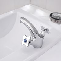 Смеситель для раковины Ростовская Мануфактура Сантехники SL115-161 Хром — фото 4, Смесители