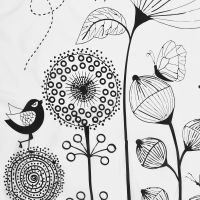 Штора для ванны WasserKRAFT Dill 200х200 Лето, цветы арт-SC-39102 — фото 3, Шторы для ванной