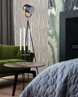 Обои Yien Elements 320-3 Винил на флизелине (1,06*10) Серый/Серебряный, Полоса — фото 3, Обои для стен