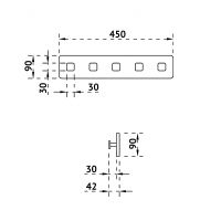 Вешалка для полотенец Abber Stein AS1650MB Черная матовая — фото 3, Крючки для полотенец