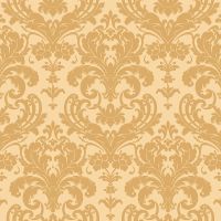 Обои Milassa Swan SW3 004 Флизелин (1*10,05) Оранжевый/Бежевый, Дамаск — фото 1, Обои для стен