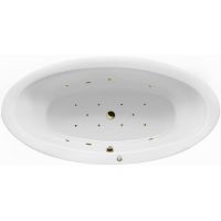 Акриловая ванна Excellent Lumina 190x95 WAEX.LUM19.RELAX.BR с гидромассажем — фото 1, Ванны