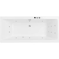 Акриловая ванна Excellent Pryzmat Slim 160x75 WAEX.PRY16S.SMART.CR с гидромассажем — фото 1, Ванны