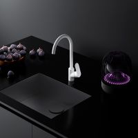 Смеситель для кухни AM.PM Like F8007133 Белый — фото 5, Смесители для кухни