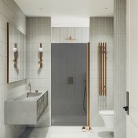 Товар: Душевая дверь Maybah Glass MGD-812-2 900x1980 на монопетле Бронза стекло графитовое - фото 2 Душевая дверь Maybah Glass MGD-812-2 900x1980 на монопетле Бронза стекло графитовое — фото 2, Душевые двери в нишу