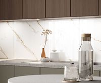 Керамогранит Ceradim Calacatta Sharp Gold белый полированный 60х60 см — фото 16, Керамогранит