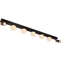 Потолочный светильник Artelamp Zosma A2608PL-7BK Белый Черный — фото 1, Светильники