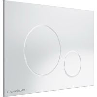 Товар: Клавиша смыва Kerama Marazzi M670KM Белая глянцевая - фото 2 Клавиша смыва Kerama Marazzi M670KM Белая глянцевая — фото 2, Комплектующие для душевого оборудования