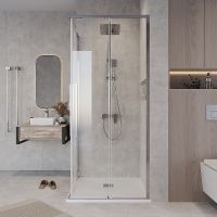 Товар: Душевой уголок Grossman Galaxy 90х90 300.K33.01.9090.10.00 профиль Хром стекло прозрачное - фото 9 Душевой уголок Grossman Galaxy 90х90 300.K33.01.9090.10.00 профиль Хром стекло прозрачное — фото 9, Душевые уголки