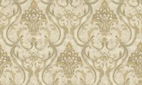 Обои Emiliana Parati Damasco Reale 73403 Винил на флизелине (1,06*10,05) Бежевый/Золото, Дамаск — фото 3, Обои для стен