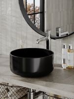 Раковина-чаша Orange 35 B07-345B Черная матовая — фото 6, Раковины