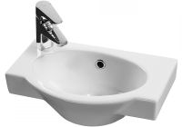 Раковина Santek Форум 45 L 1WH110542 Белая — фото 3, Мини-раковины