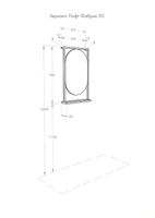 Зеркало Aquaton Лофт Фабрик 50 1A242502LTDY0 Дуб кантри — фото 3, Зеркала в ванную комнату