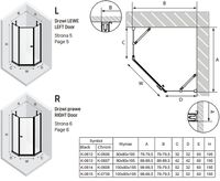Товар: Душевой уголок New Trendy New Soleo Black 80х80 K-0612 профиль Черный стекло прозрачное - фото 8 Душевой уголок New Trendy New Soleo Black 80х80 K-0612 профиль Черный стекло прозрачное — фото 8, Душевые уголки