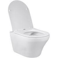 Унитаз Vincea Edge-M Rimless VT1-37 подвесной с сиденьем Микролифт — фото 4, Унитазы