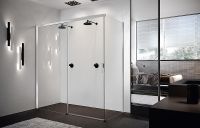 Товар: Душевая дверь Novellini Opera 120 L OPEPH119S-1K профиль Хром стекло прозрачное - фото 2 Душевая дверь Novellini Opera 120 L OPEPH119S-1K профиль Хром стекло прозрачное — фото 2, Душевые двери в нишу