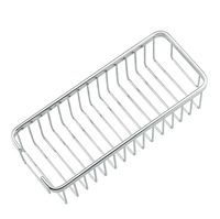 Полка корзина Frap F353 Хром — фото 2, Полки для ванной и душа