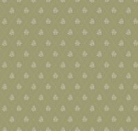 Обои Milassa Flos 2 005 Флизелин (1*10,05) Зеленый, Ромб/Цветы — фото 1, Обои для стен