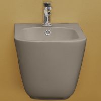 Биде Kerasan Tribeca 512581 подвесное Nocciola — фото 1, Биде