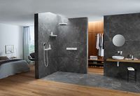 Товар: Смеситель для душа Hansgrohe RainSelect 15381700 с термостатом Белый матовый - фото 2 Смеситель для душа Hansgrohe RainSelect 15381700 с термостатом Белый матовый — фото 2, Смеситель для душа