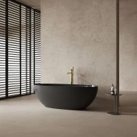 Товар: Карбоновая ванна Abber Karbon 170x75 AK9001-1.7 Черная без гидромассажа - фото 6 Карбоновая ванна Abber Karbon 170x75 AK9001-1.7 Черная без гидромассажа — фото 6, Ванны